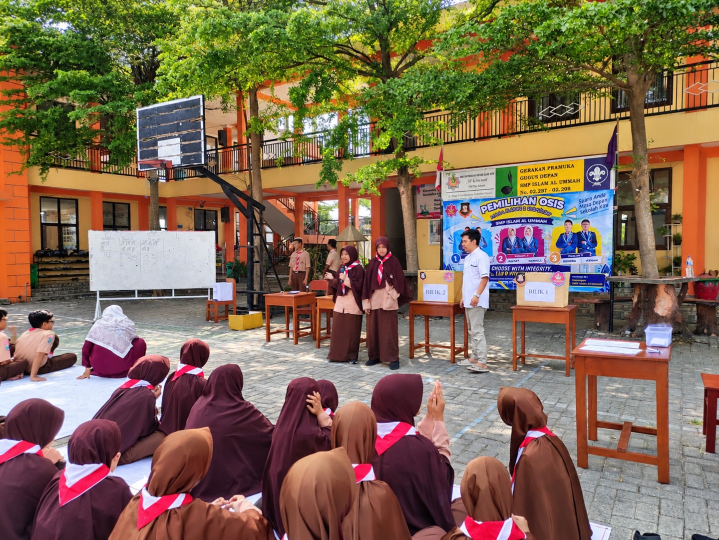 Pesta Demokrasi Pelajar: SMP Islam Al Ummah Gelar Pemilos Ketua dan Wakil Ketua OSIS 2026/2027